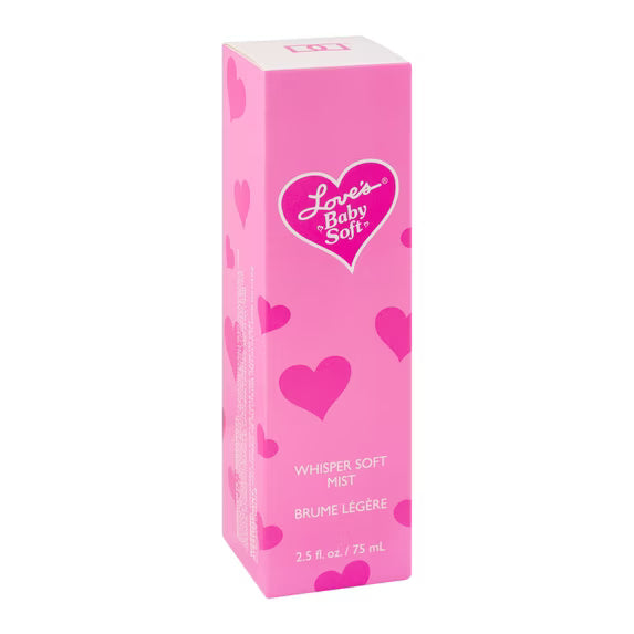Love's Baby Soft Whisper Soft Mist, 2.5 fl oz (75 ml)