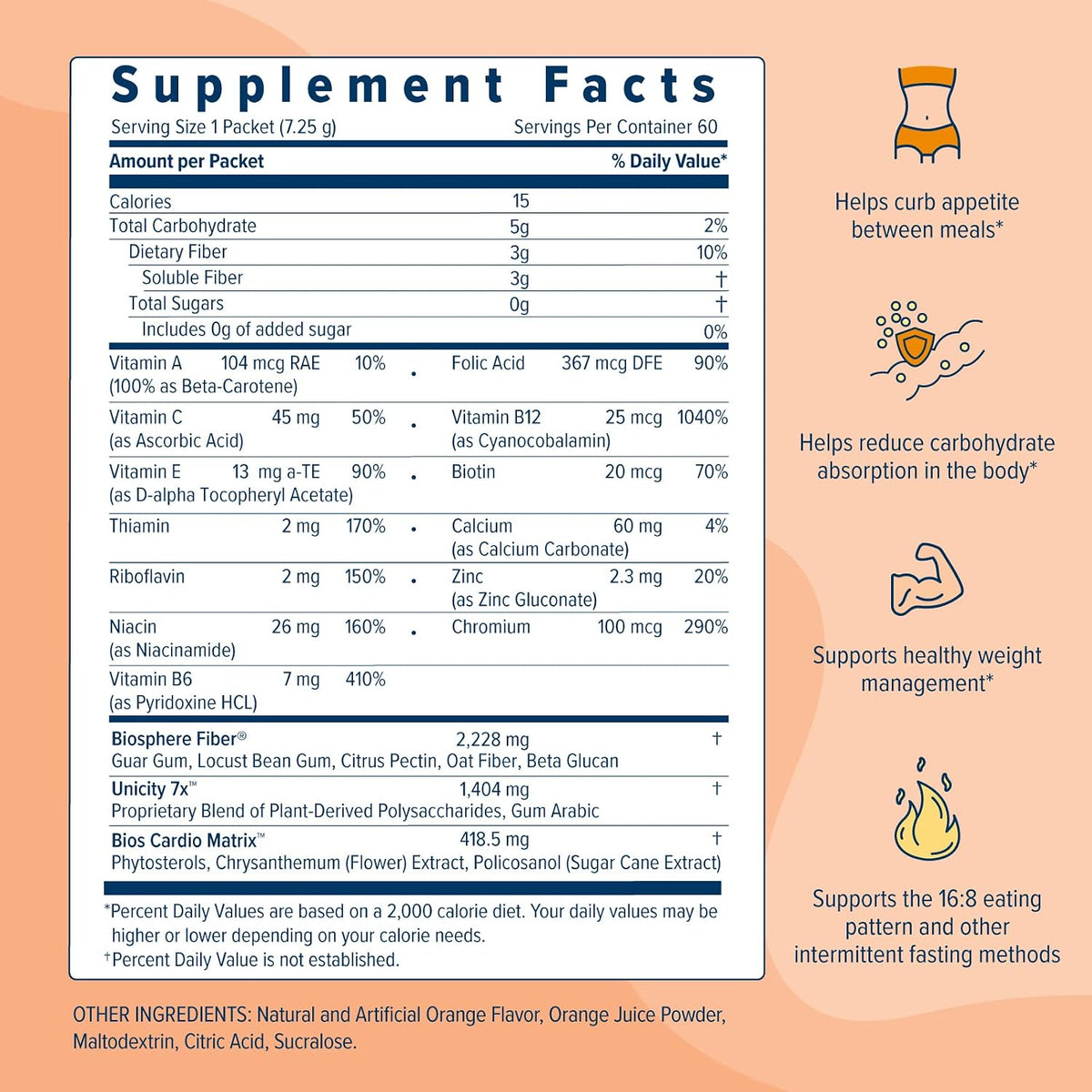 UNICITY BALANCE ORANGE – 60 Packets – 30-Day Supply