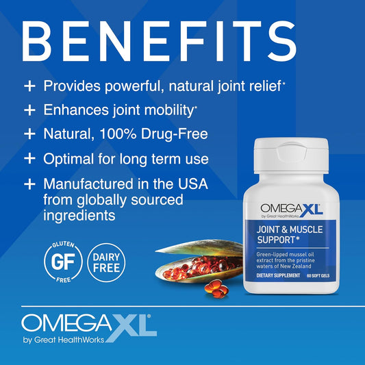 OmegaXL Joint Support Supplement, 300 Count