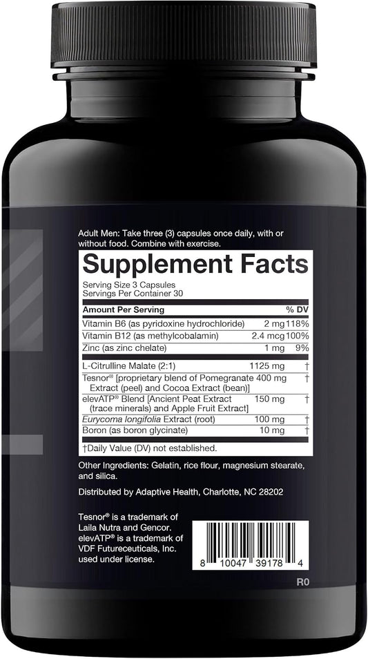 Nugenix Total-T Men’s Performance & Testosterone Support – 90 Capsules Each – Pack of 2 (180 Total)