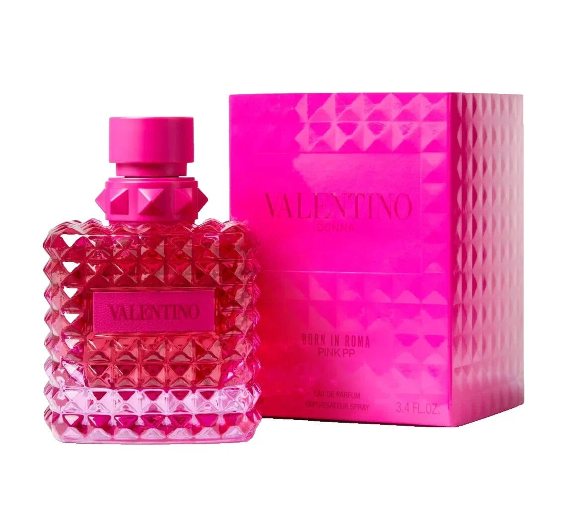 Valentino Born In Roma Pink PP Eau de Parfum for Women – 3.4 FL OZ / 100 mL