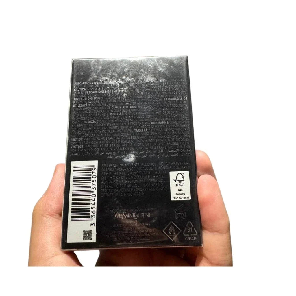 Yves Saint Laurent La Nuit de L'Homme Eau de Toilette for Men – 100 mL / 3.3 FL OZ – New & Sealed