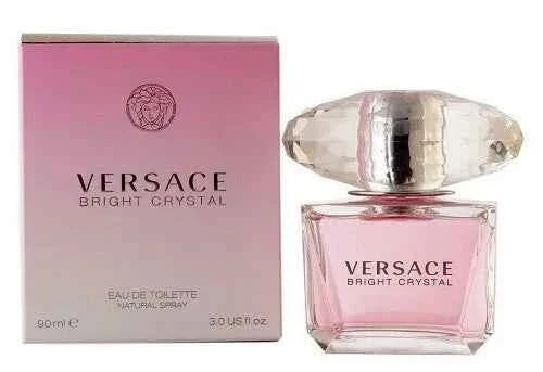 Versace Bright Crystal Eau de Toilette for Women – 3.0 oz