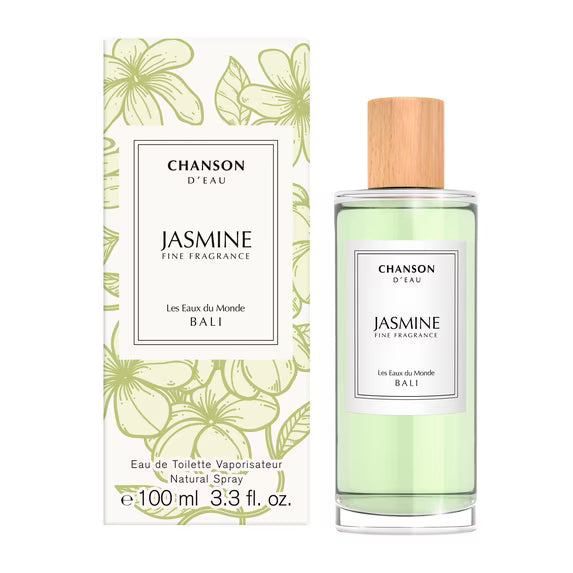 Chanson d’Eau Les Eaux du Monde Jasmine Eau de Toilette for Women, 3.3 oz
