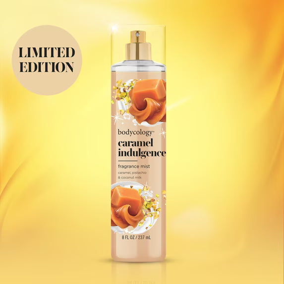 Bodycology Caramel Indulgence Fragrance Body Mist – 8 fl oz (236 ml)