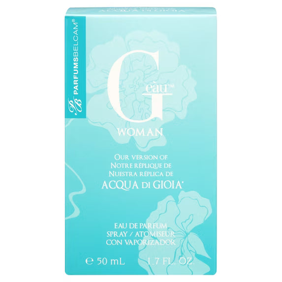 ParfumsBelcam G’eàu Woman Eau de Parfum – 1.7 fl oz (50 ml)