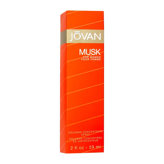 Jovan Musk Cologne Spray for Women – 2 fl oz (59 ml)