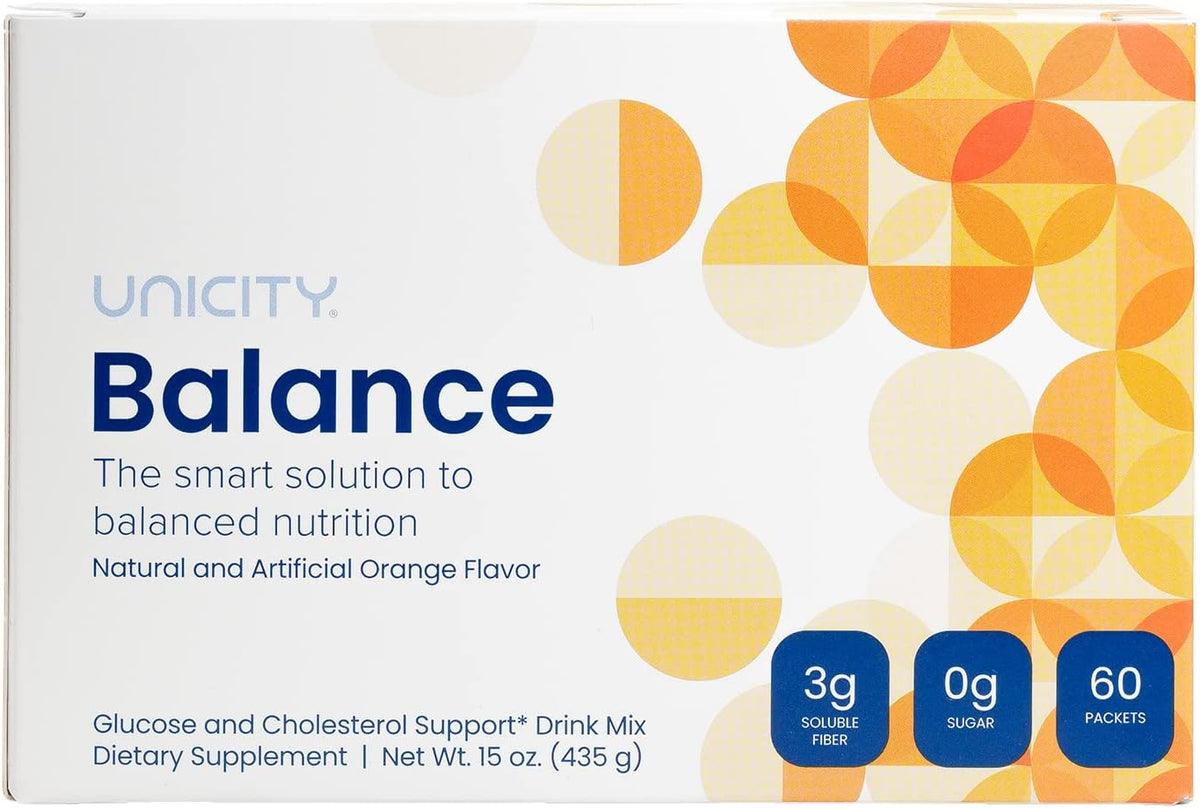 UNICITY BALANCE ORANGE – 60 Packets – 30-Day Supply