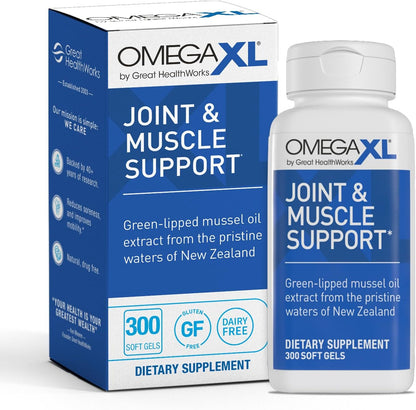 OmegaXL Joint Support Supplement, 300 Count
