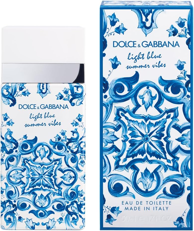 Dolce &amp; Gabbana Light Blue Summer Vibes Eau de Toilette for Women – 50 ml / 1.7 fl oz