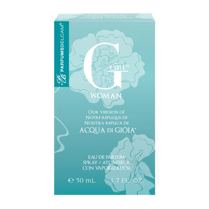 ParfumsBelcam G’eàu Woman Eau de Parfum – 1.7 fl oz (50 ml)