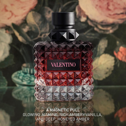 Valentino Born in Roma Donna Intense Eau de Parfum Perfume - 3.4 Fl Oz | Floral ambery with Notes of Vanilla&Jasmine&Amber, Long-lasting perfumes...