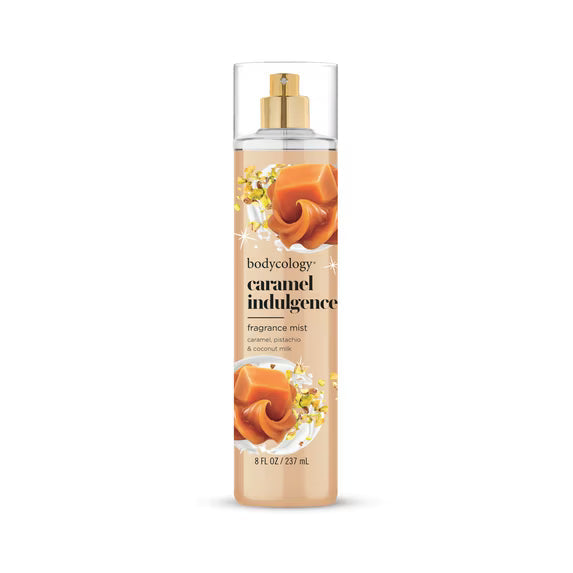 Bodycology Caramel Indulgence Fragrance Body Mist – 8 fl oz (236 ml)