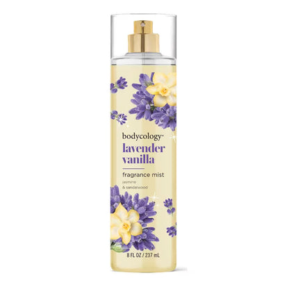 Bodycology Lavender Vanilla Long-Lasting Fragrance Body Mist – 8 fl oz (236 ml)
