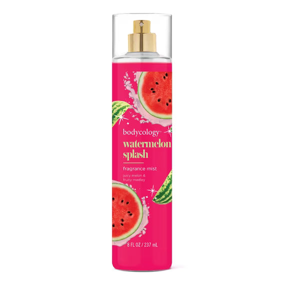 Bodycology Watermelon Splash Long-Lasting Fragrance Body Mist – 8 fl oz (236 ml)