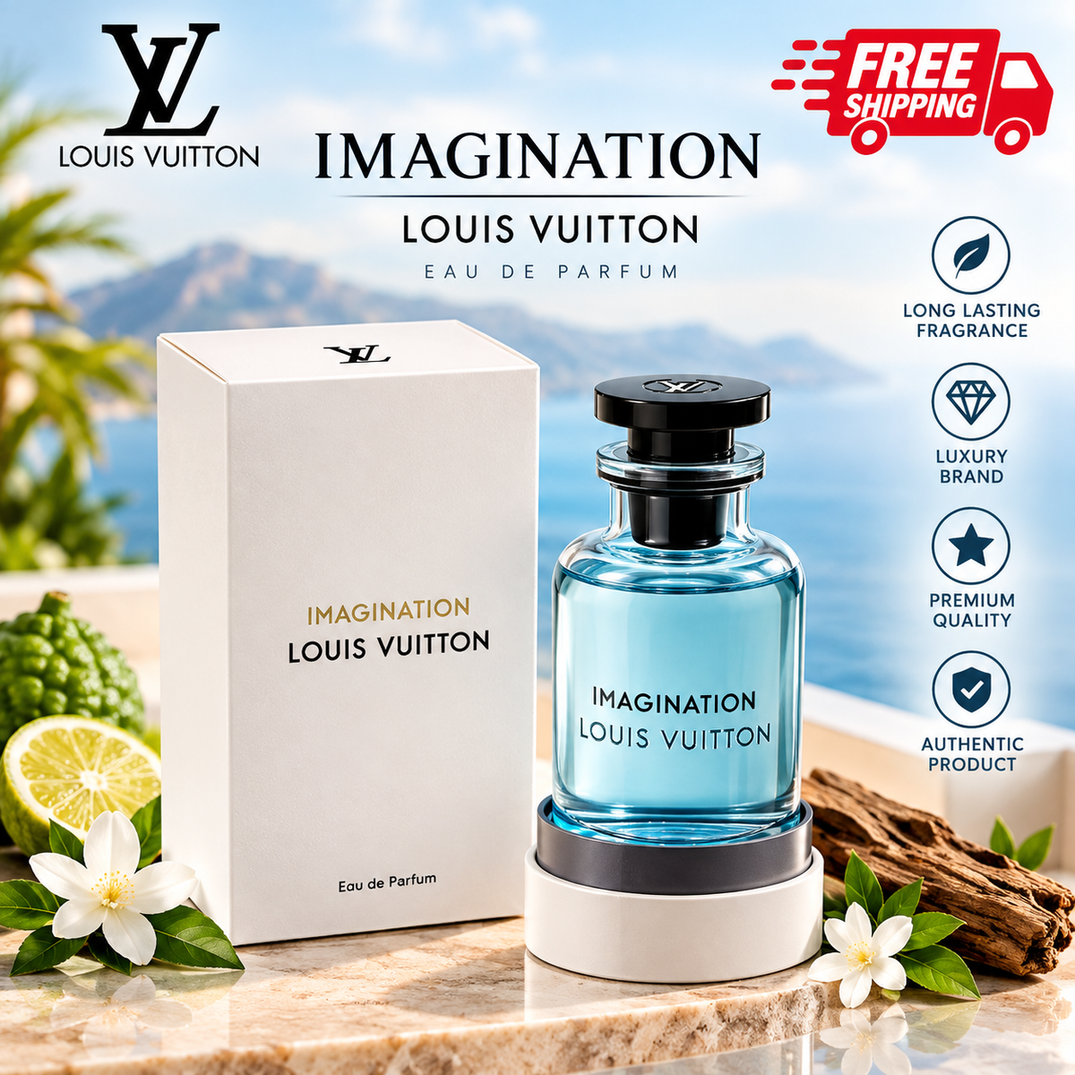 Louis Vuitton Imagination Eau de Parfum, 100 ml (3.4 oz)