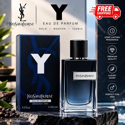Yves Saint Laurent Y Eau de Parfum Refillable Spray – 3.3 FL OZ / 100 mL – New &amp; Sealed
