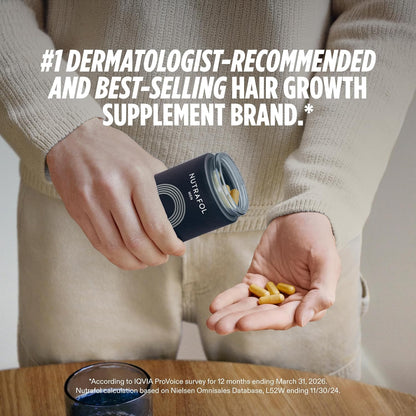 Nutrafol Men Hair Growth Supplements, Ages 18-49 , 120 capsules  ( pack of 3 )