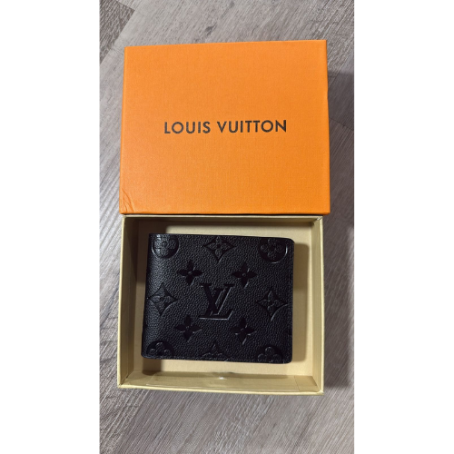 Louis Vuitton Mens Wallet Black Monogram Shadow Noir, Box, Dust Bag & COA New - Vanrique