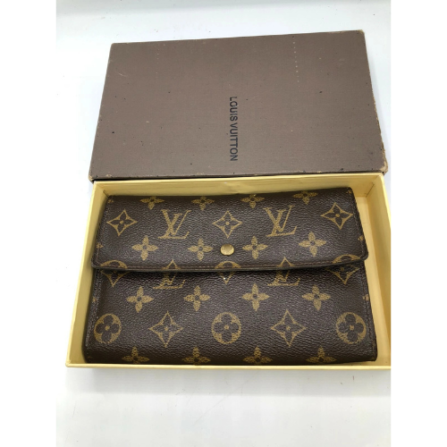 Vintage Louis Vuitton Trifold Monogram Ladies Wallet (Large) New - Vanrique