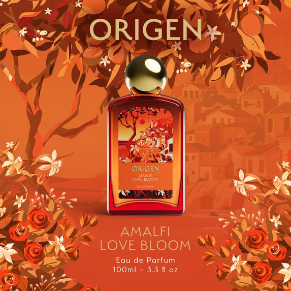 Origen Amalfi Love Bloom Eau de Parfum for Women, 3.3 fl oz
