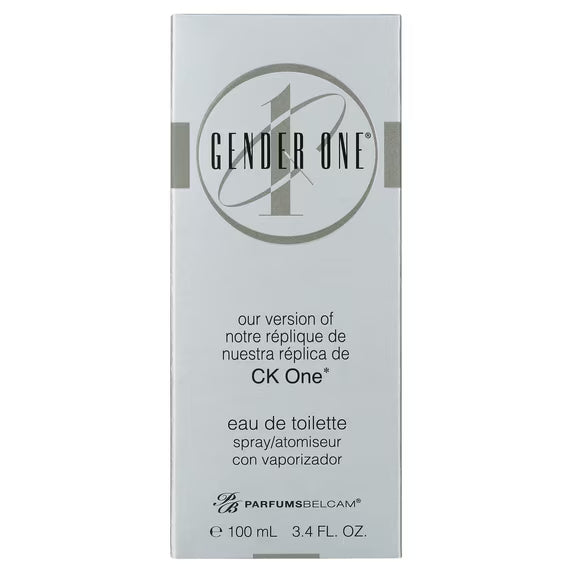 ParfumsBelcam Gender One Eau de Toilette Spray – Unisex Perfume, 3.4 fl oz (100 ml)