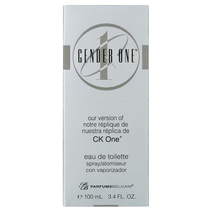 ParfumsBelcam Gender One Eau de Toilette Spray – Unisex Perfume, 3.4 fl oz (100 ml)