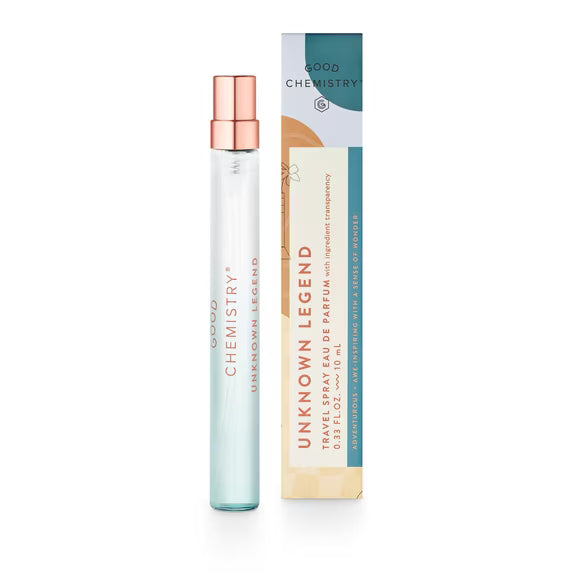 Good Chemistry Unknown Legend Eau de Parfum Travel Spray – 0.33 fl oz (10 ml)