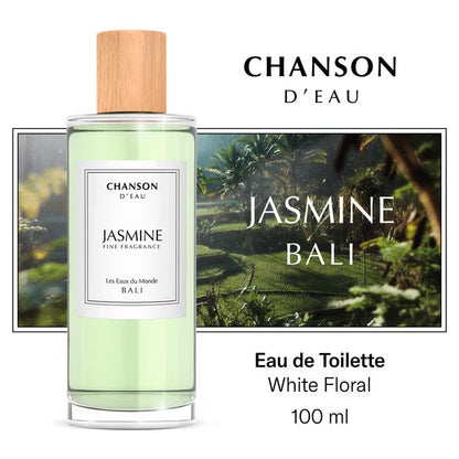 Chanson d’Eau Les Eaux du Monde Jasmine Eau de Toilette for Women, 3.3 oz