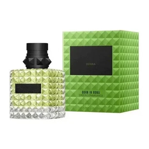 Valentino Donna Born In Roma Green Stravaganza Eau de Parfum for Women 3.4 oz (100ml) - Vanrique