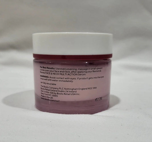 No7 Restore & Renew Multi Action Night Cream 1.69 oz