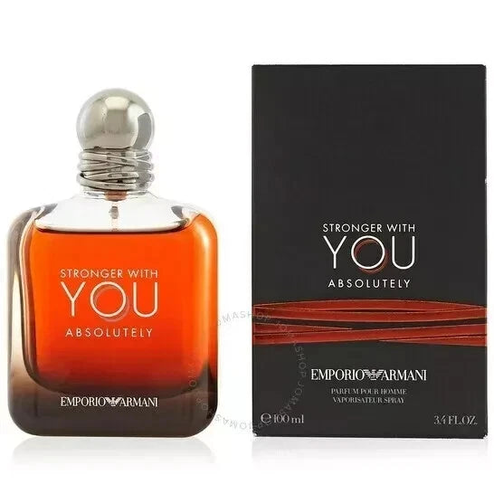 Emporio Armani Stronger With You Absolutely Parfum for Men 3.4 oz / 100ml | NIB