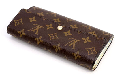 Louis Vuitton Sarah Monogram Wallet – Limited Edition M61734 – Brown – Rare - Vanrique