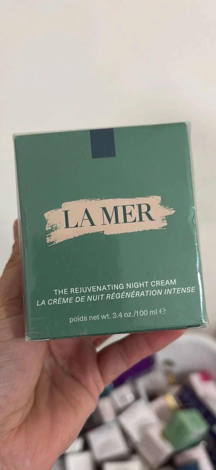 LA MER The Rejuvenating Night Cream Face 3.4 oz / 100 ml Unisex