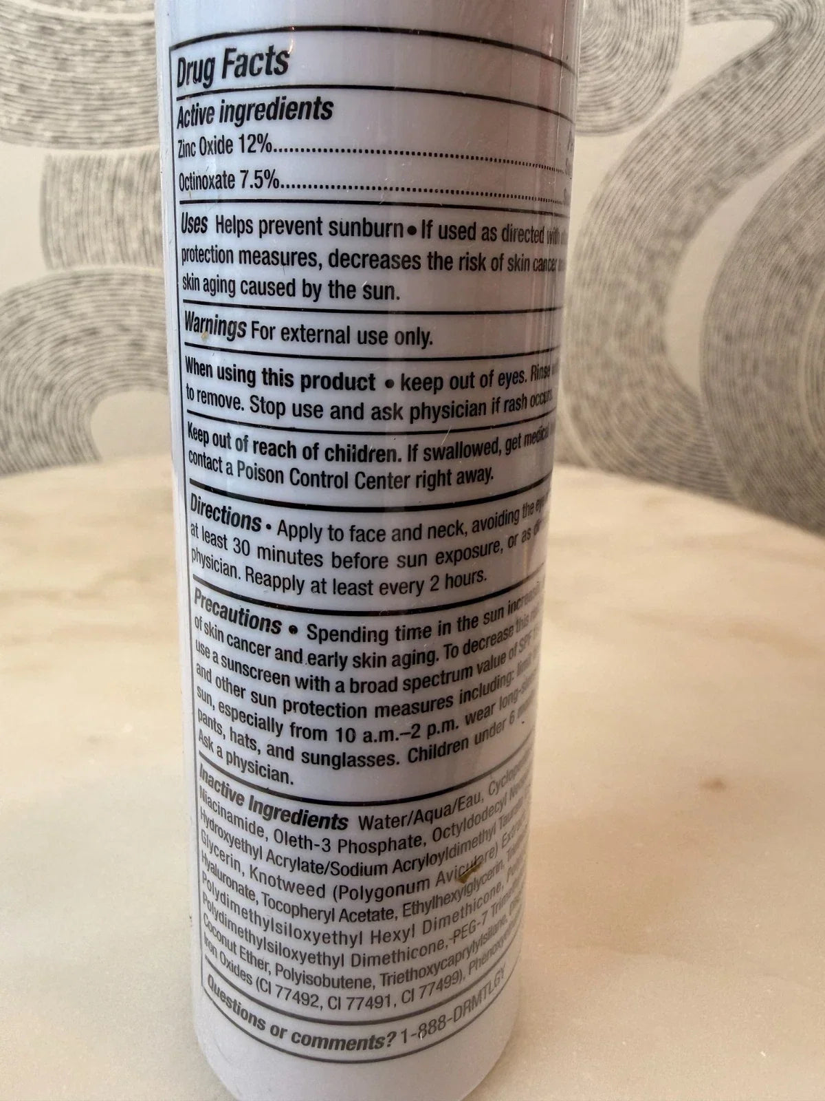 DRMTLGY Universal Tinted SPF 46 Moisturizer – 1.7 fl oz / 50 ml