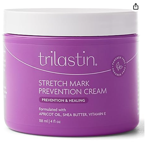 TriLASTIN Maternity Stretch Mark Cream 4 oz