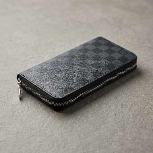 LOUIS VUITTON Portefeuille Brazza Wallet Bifold Damier Graphite N62665 – New - Vanrique